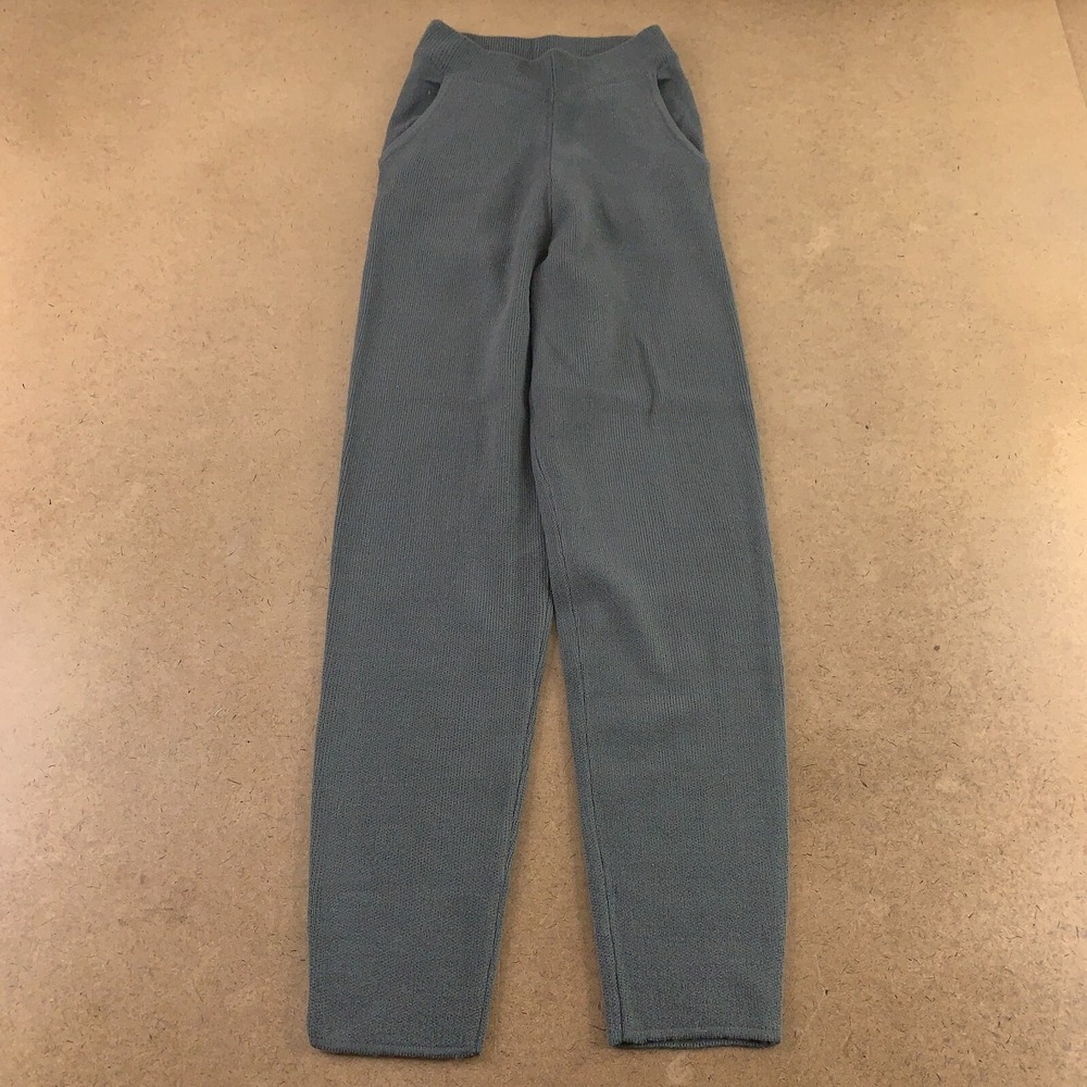 Nasty Gal Women's Size Small Gray Sweater Knit Pocketed Pull On Pants New